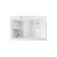 Ванна Sanindusa Twospace 120x180см Белая Ванна Sanindusa Twospace 120x180см Белая