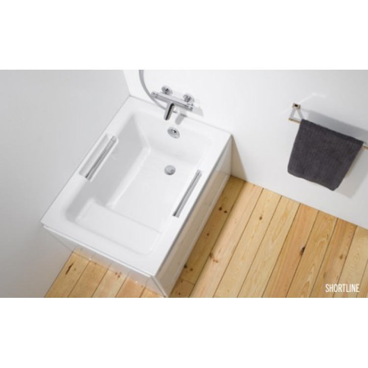 Vanna Sanindusa Shortline 100x80 Balts Vanna Sanindusa Shortline 100x80 Balts
