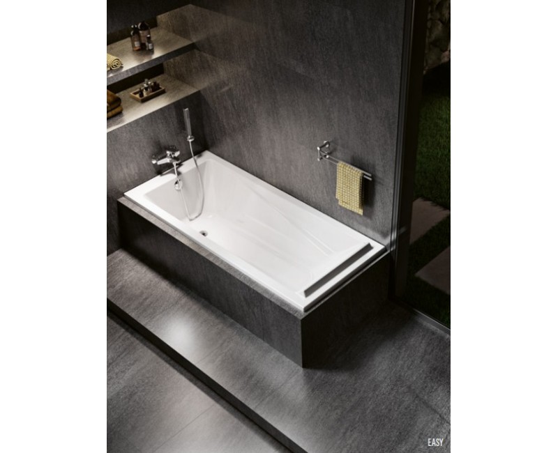 Vanna Sanindusa Easy 170x75cm ar kājām, Balta