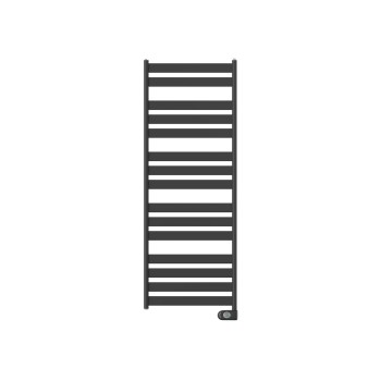 Zehnder Zeta Электрический полотенцесушитель 1200x500мм 750W, Черный матовый RAL 9005