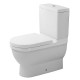 Tualetes pods Duravit Starck3 WC kompakts ar SoftClose funkciju 655x360mm Tualetes pods Duravit Starck3 WC kompakts ar SoftClose funkciju 655x360mm