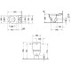 Tualetes pods Duravit Starck3 WC kompakts ar SoftClose funkciju 655x360mm Tualetes pods Duravit Starck3 WC kompakts ar SoftClose funkciju 655x360mm