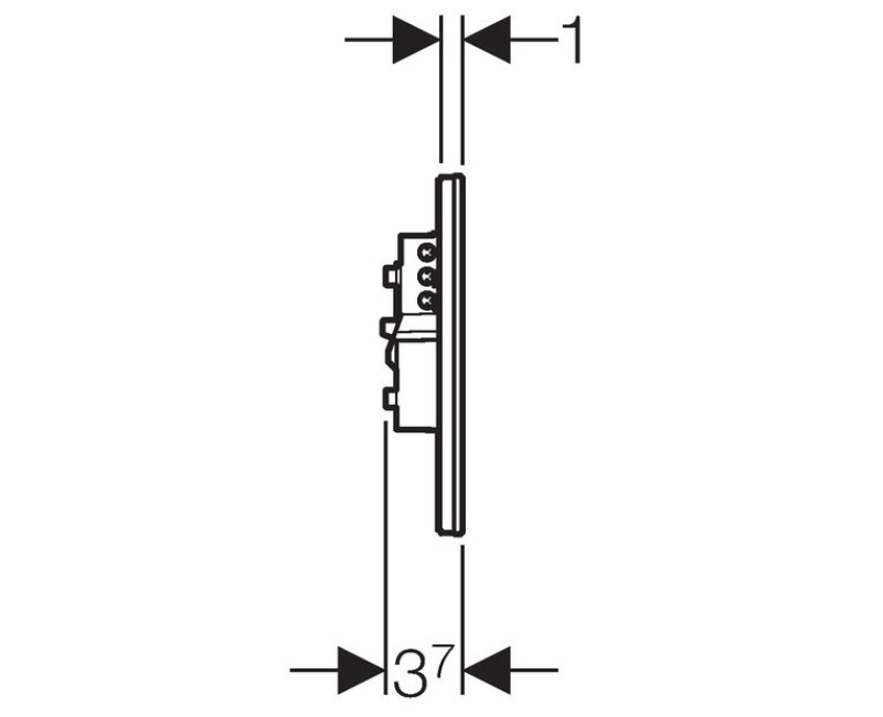 Лента для крепления рамы Geberit Sigma80