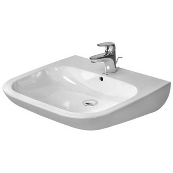 Vannas istabas izlietne Duravit D-Code invalīdu 600x550mm