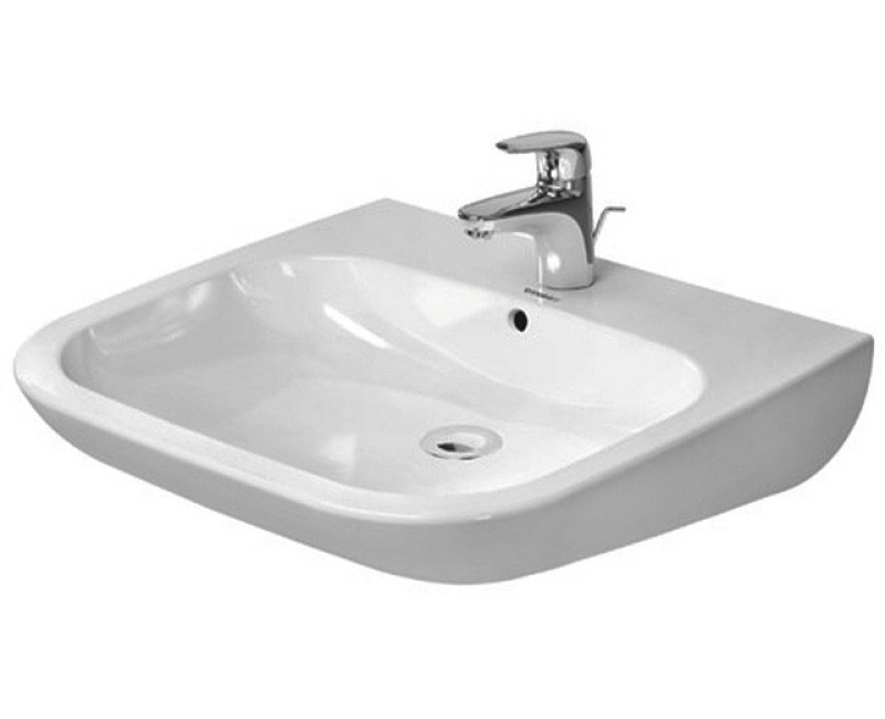 Раковина для ванной Duravit D-Code отключена 600х550мм