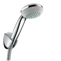 Душевая гарнитура Hansgrohe Crometta 85 Mono/Porter'C set: с держателем и подключением для душа 1,60 м, хром
