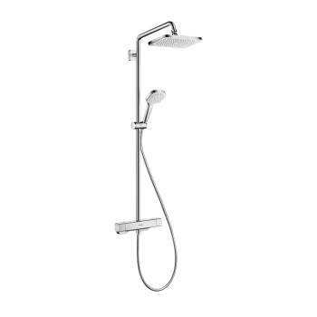 Dušas sistēma Hansgrohe Croma E 280 1jet ar termostatu, Hromēts