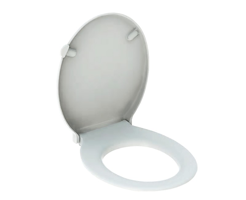 Крышка унитаза Geberit Selnova, жесткая крышка для унитаза, петли NT, монтаж снизу