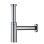 Сифон для кухонной мойки Hansgrohe D14-10, 1½x40/50 мм, пластик белый