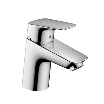 Смеситель для раковины Hansgrohe Logis 70 с нажимным механизмом, хром