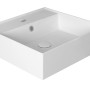 Раковина для ванной комнаты Simas Agile 51х46см, квадратная, на стену, белая