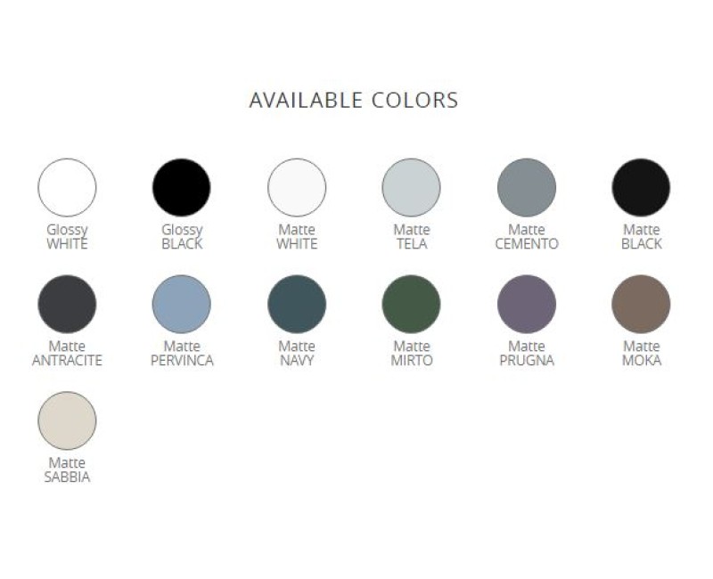 Раковина для ванной комнаты Simas Agile 61x46см, квадратная, на стену, белая