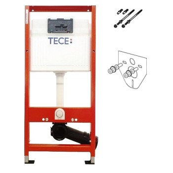 Montāžas rāmisTECEbase WC rāmis ar stiprinājumu komplektu