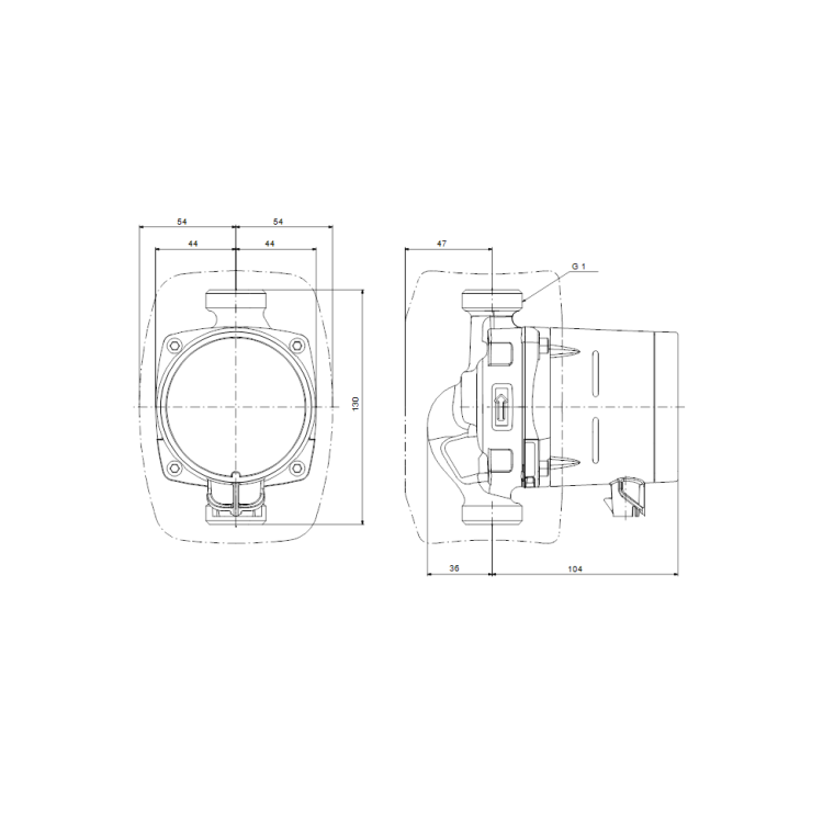 Циркуляционный насос Grundfos ALPHA2 15-40 130