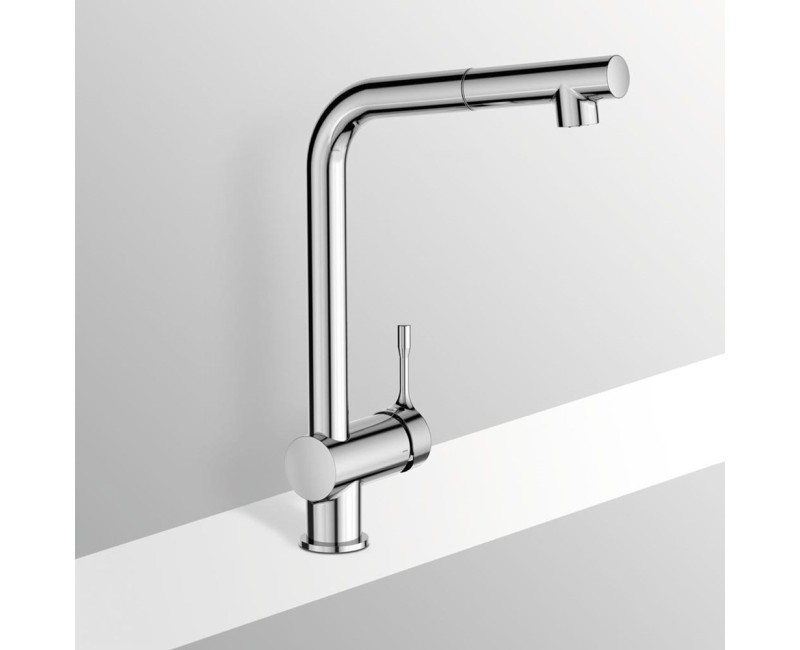 Virtuves maisītājs Ideal Standard Ceralook ar izvelkamu uzgali