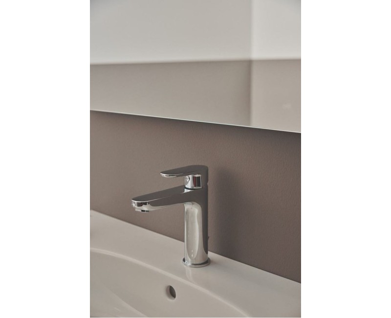 Vannas istabas izlietnes maisītājs Ideal Standard CERAFINE O H120 ar pop-up noplūdi izlietnei