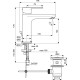 Смеситель для раковины для ванной комнаты Ideal Standard CERAFINE O H120 со сливом для раковины