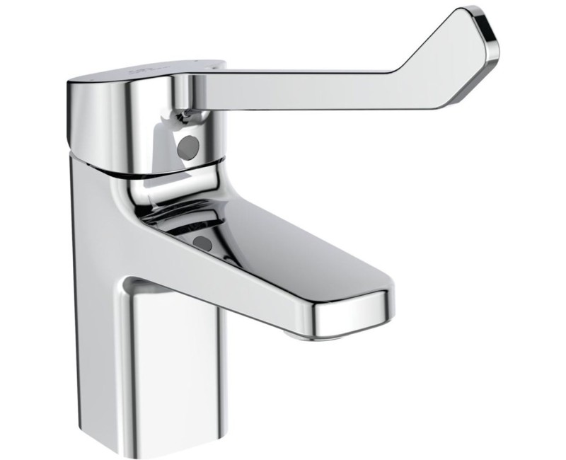 Смеситель для раковины для ванной комнаты Ideal Standard Ceraplan с выдвижным сливом, для людей с особыми потребностями