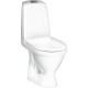 Tualetes Pods Gustavsberg Nautic 1510, Hygienic Flush mala, vāks ar Soft Close/Quick Release, Ceramicplus, balts Tualetes Pods Gustavsberg Nautic 1510, Hygienic Flush mala, vāks ar Soft Close/Quick Release, Ceramicplus, balts