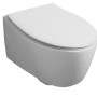Настенный унитаз Simas LFT SPAZIO Настенный комплект унитаза без оправы, белый