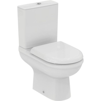 Tualetes pods Ideal Standard, EXACTO ar skalošanas kasti 4/2.5l un Soft-Close vāku