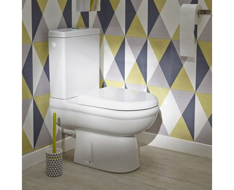 Унитаз Ideal Standard, EXACTO со смывным коробом 4/2,5л и крышкой Soft-Close