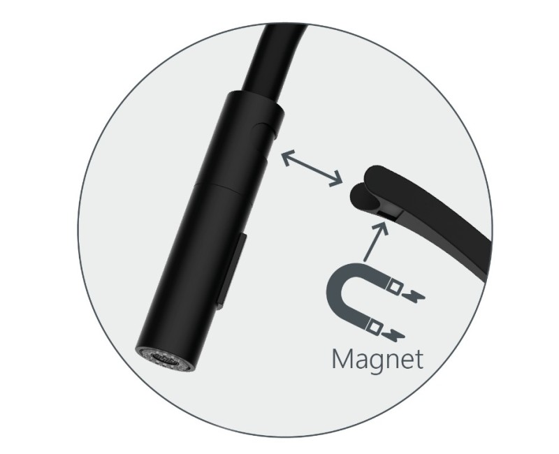 Кухонный смеситель Рубинета ULTIMA-50 (БК/РГ) UL500638 Черный