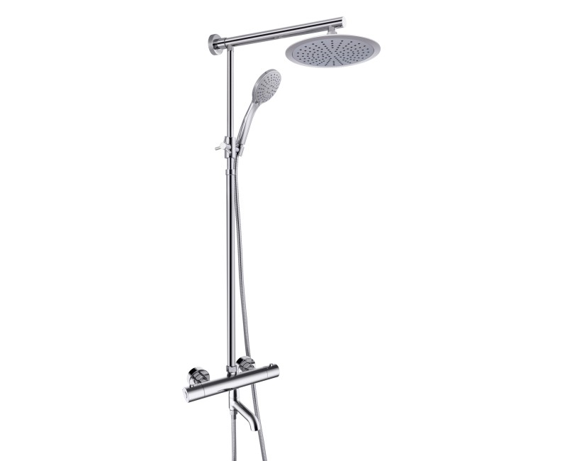 Dušas komplekts Rubineta Etna + Thermo-10 (SW), 625048 hromēts