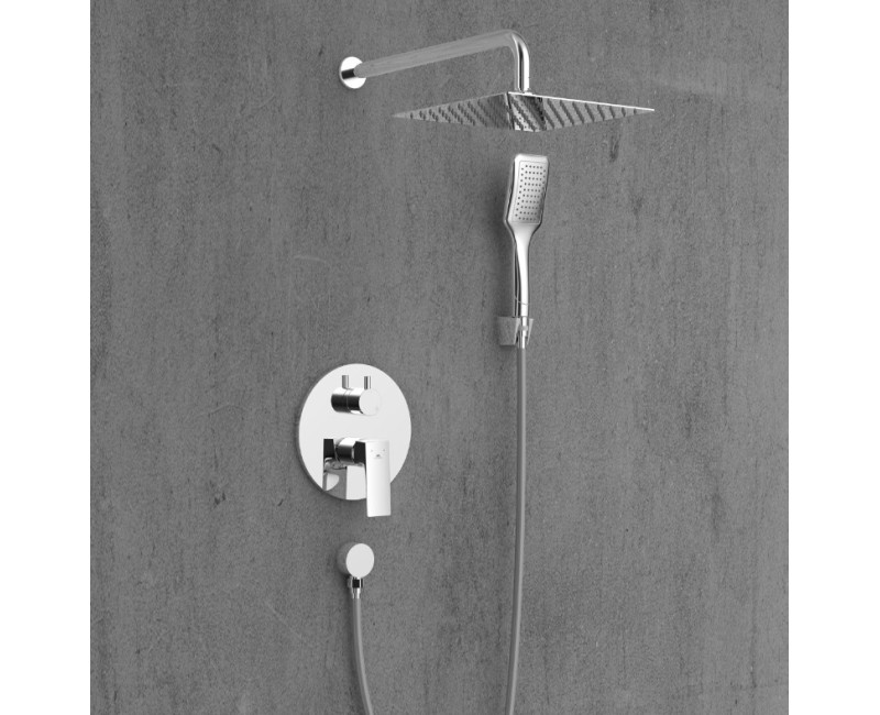 Смеситель для душа Rubineta Modena 2F с душевым набором