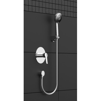 Встраиваемый смеситель для воды Rubineta Kubo-1F-Uno SET