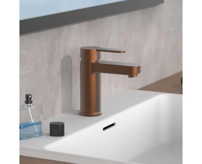 Смеситель для раковины Schütte ELEPHANT, медный цвет