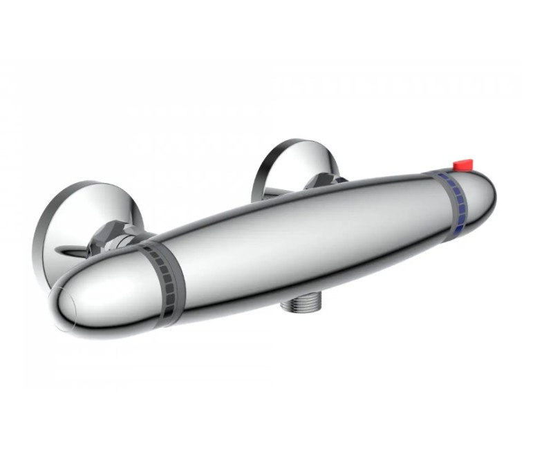 Смеситель для душа Schütte RONDA с термостатом, хром