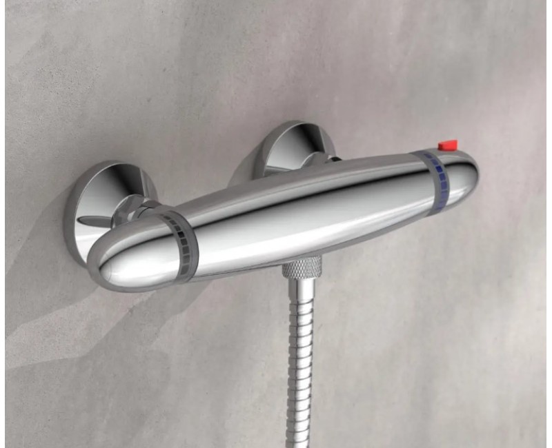 Смеситель для душа Schütte RONDA с термостатом, хром