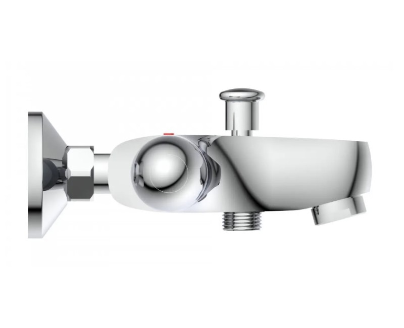 Смеситель для ванны/душа Schütte RONDA с ​​термостатом хром