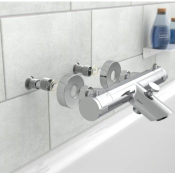 Смеситель для ванны/душа Schütte London с термостатом хром