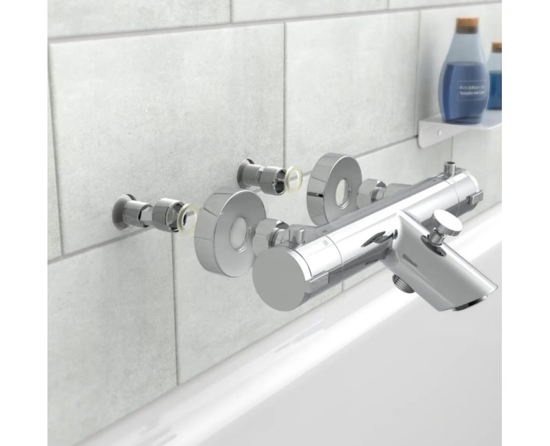 Vannas / Dušas maisītājs Schütte London ar termostatu hroms