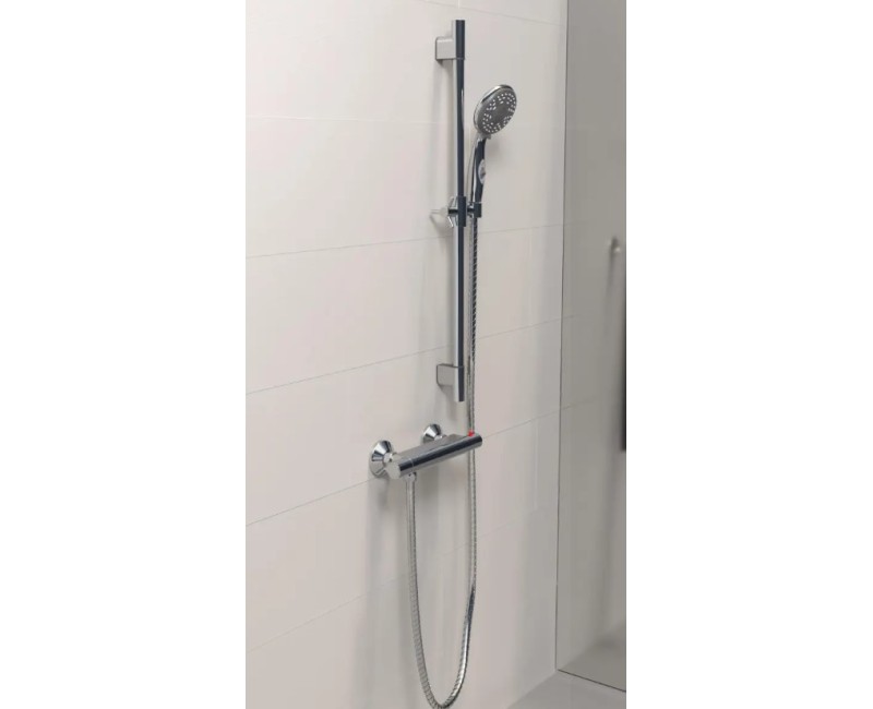 Душевая система Schütte HOGA Aqua 2 с термостатами и хромированной штангой