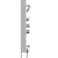 Dušas sistēma Schütte LANZAROTE panelis ar maisītāju, balts  stikls