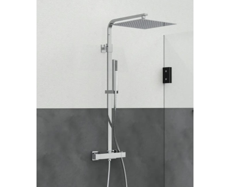 Душевой комплект Schütte Sumba с термостатом (душ 30х30)