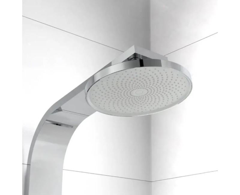 Dušas sistēma Schütte Samoa Rain ar termostatu ø260 hromēta / pelēka
