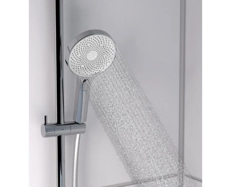 Dušas klausule Schütte Samoa Rain Ø 13cm, hromēta/balta