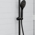Душевой комплект Schütte Raven с 3-режимным наконечником, черный