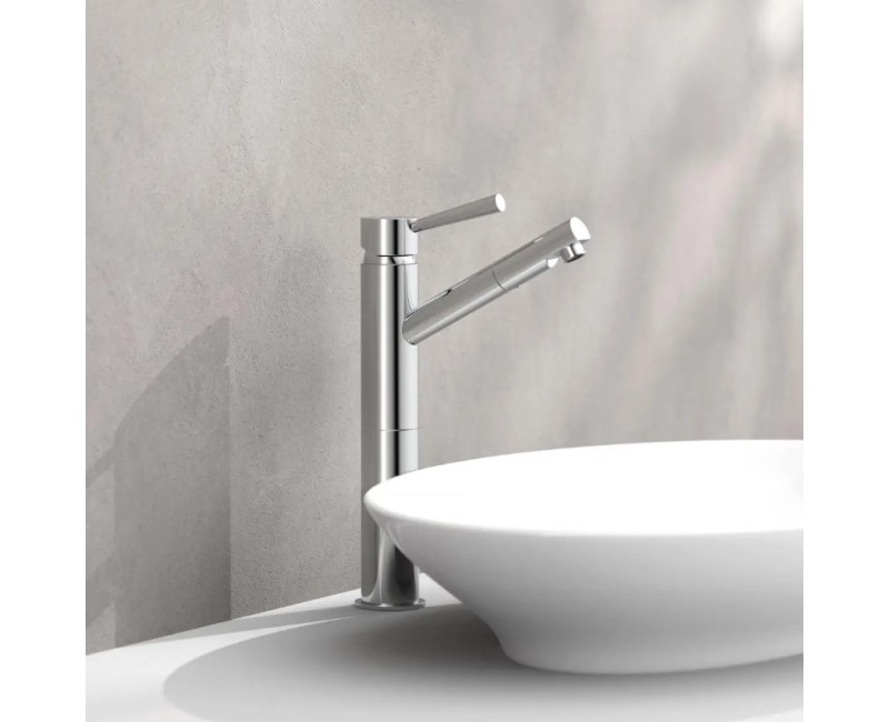 Vannas istabas izlietnes maisītājs Schütte CARLON augstais(320mm)  hromēts