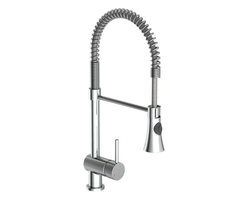 Virtuves maisītājs Schütte CORNWALL ar dušu, hromēts