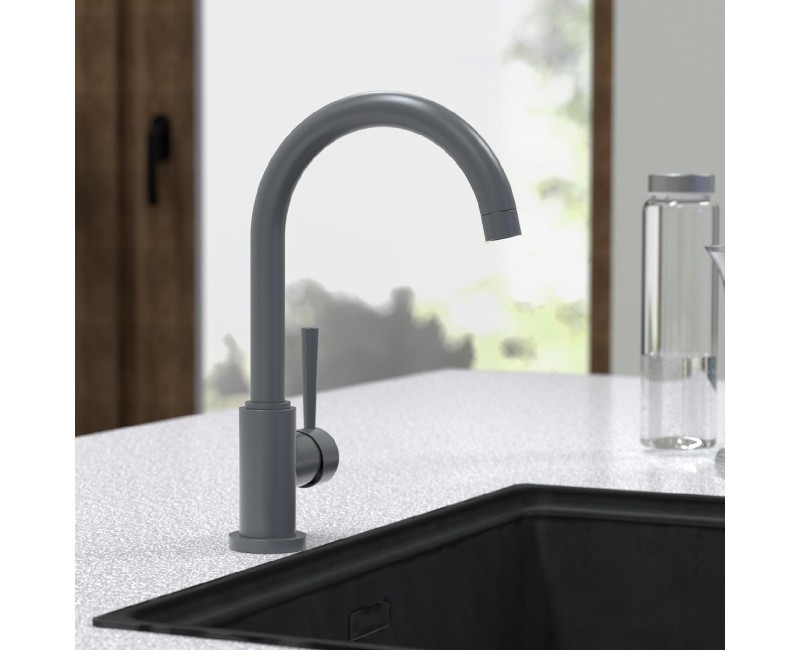 Смеситель для кухни Schütte Cornwall Matt антрацит