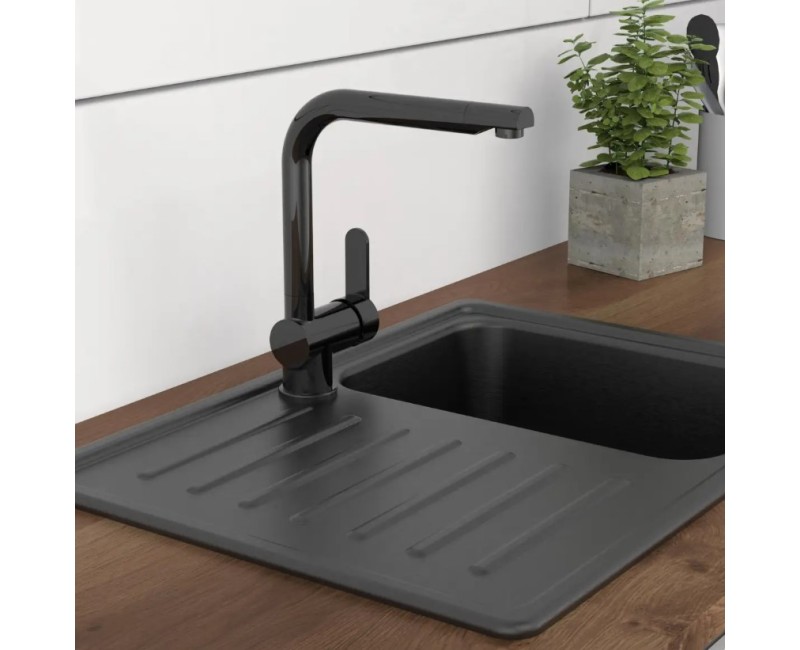 Смеситель для кухни Schütte Rio графит