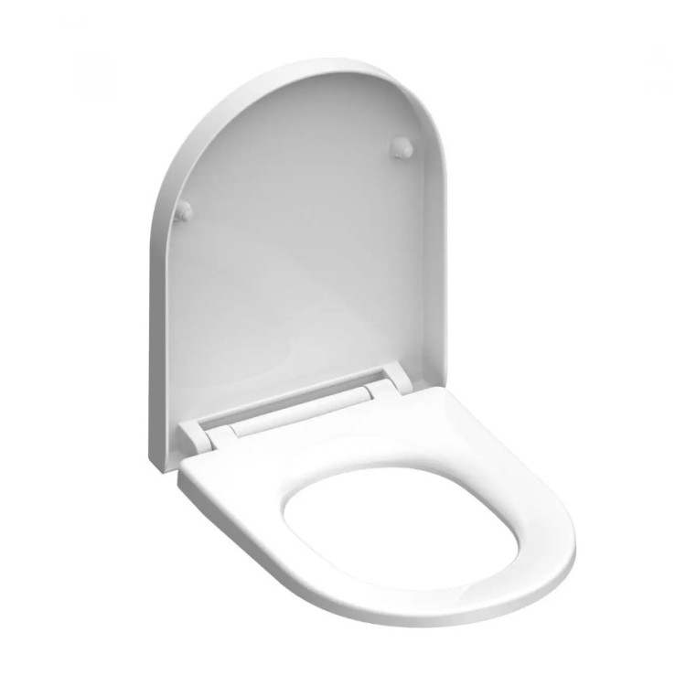 Poda vāks Schütte D-Forma,matēts balts ar Soft Close 455x355mm Poda vāks Schütte D-Forma,matēts balts ar Soft Close 455x355mm