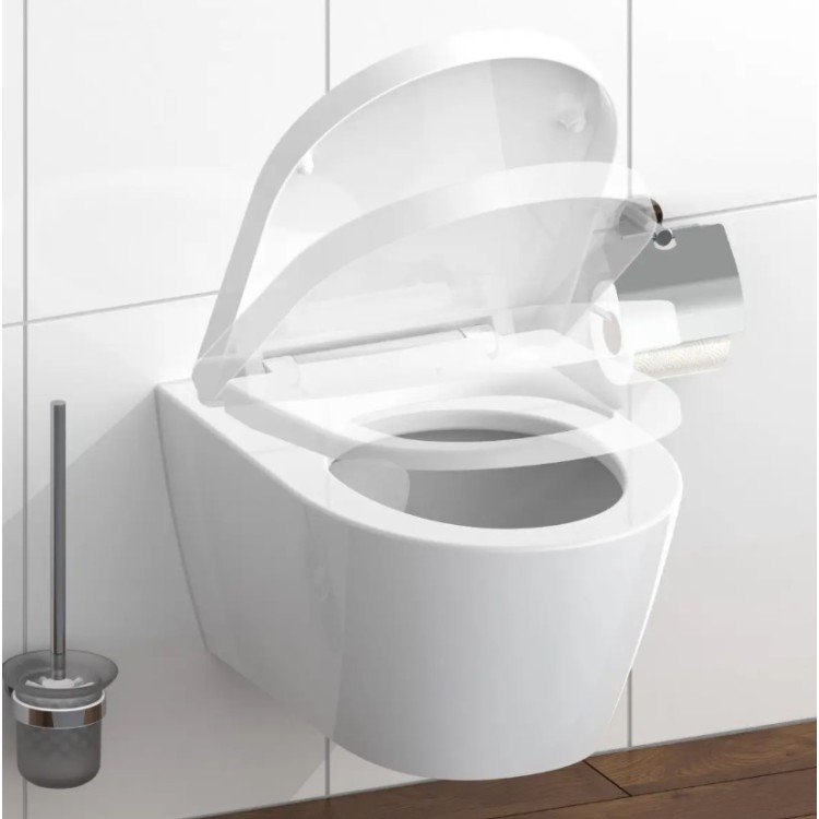 Poda vāks Schütte D-Forma,matēts balts ar Soft Close 455x355mm Poda vāks Schütte D-Forma,matēts balts ar Soft Close 455x355mm