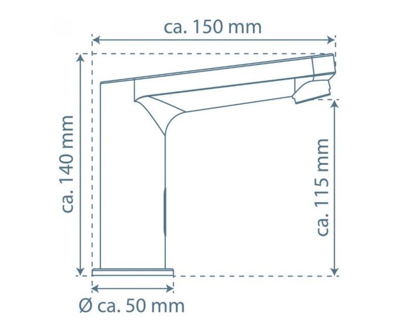 Смеситель для раковины Schütte VITA, хром