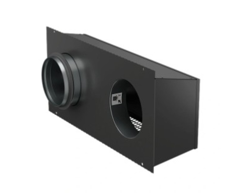 Наружная решетка для рекуператора Domekt LD-160 Черный